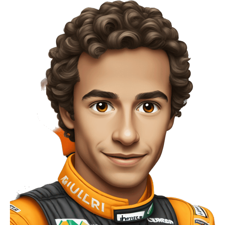 Lando Norris McLaren huilen emoji