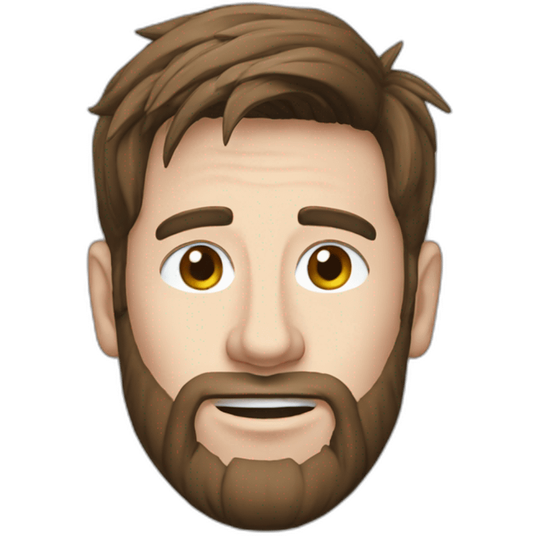 Messi bois de bière  emoji