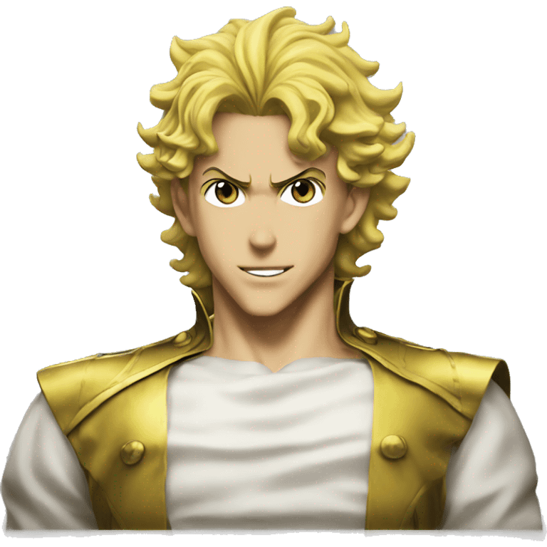 dio from jojos bizarre adventure emoji