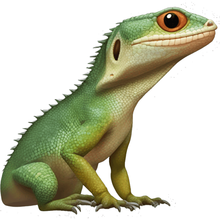 Diploglossus pleii, the Puerto Rican galliwasp- species of lizard of the Diploglossidae to Puerto Rico emoji