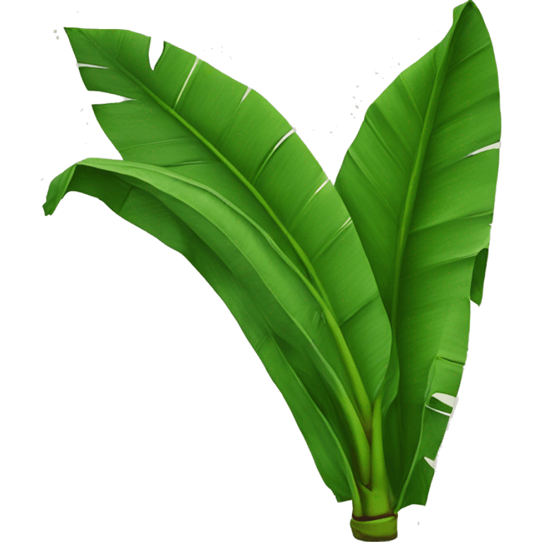 A single banana leaf emoji