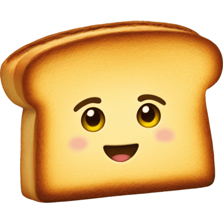 Toast running  emoji