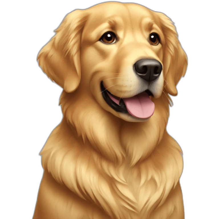 Golden retriever  emoji