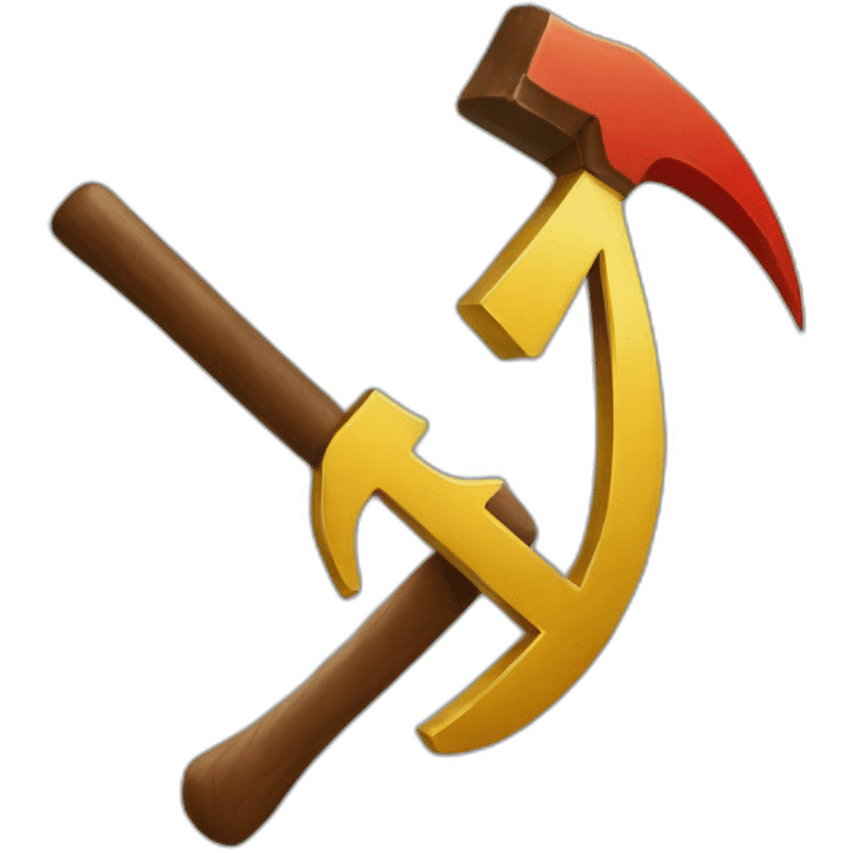 Hammer and sickle emoji