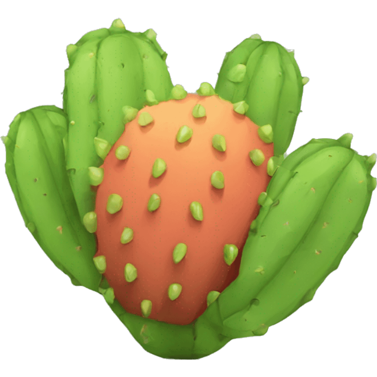 round Nopal emoji