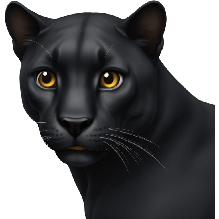 Animal pantera negra emoji