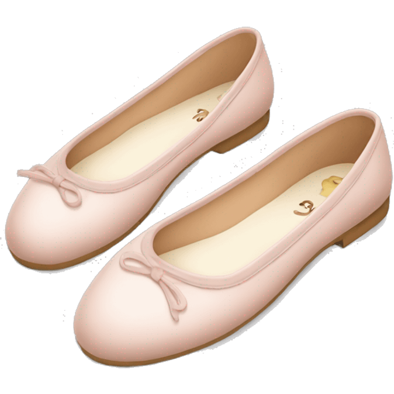 aesthetic ballet flats emoji