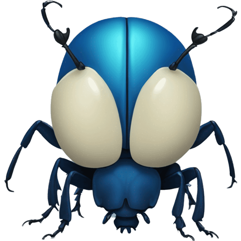 blue death feigning beetle emoji