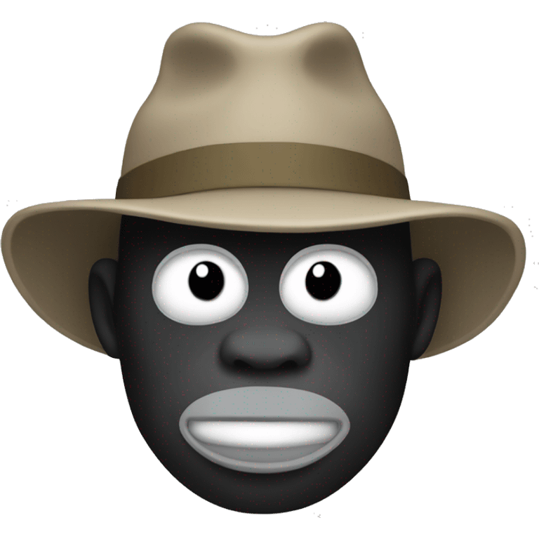 Dummy hat on gorilla  emoji