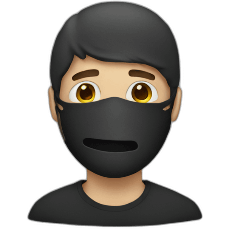 guy in a mask emoji