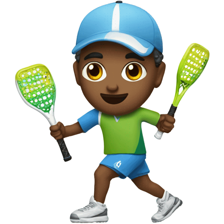 Pickleball player emoji