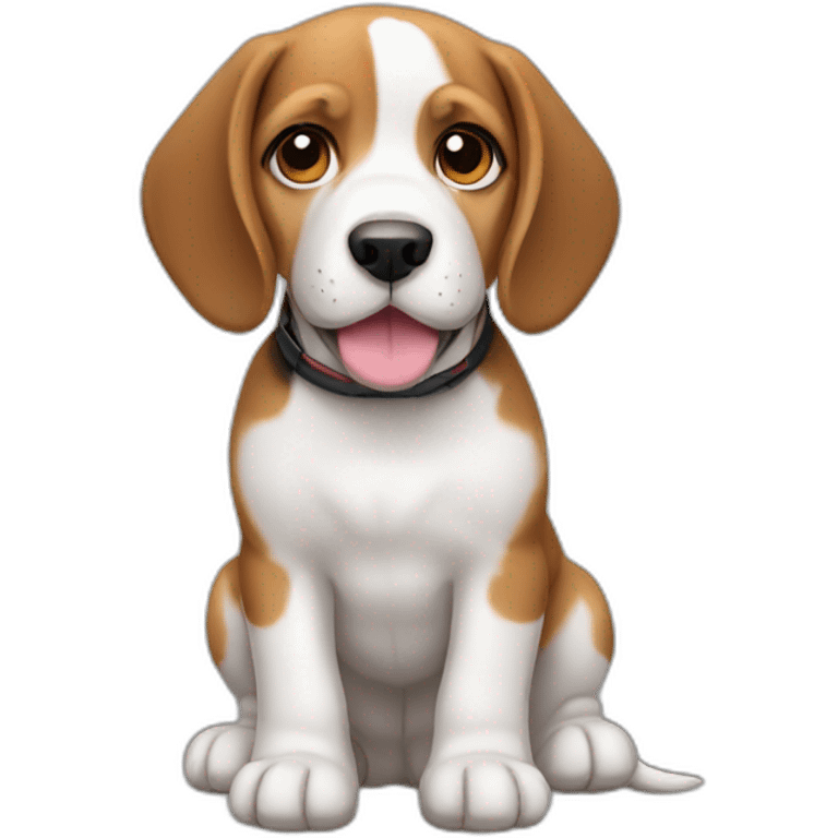 Beagle puppy emoji