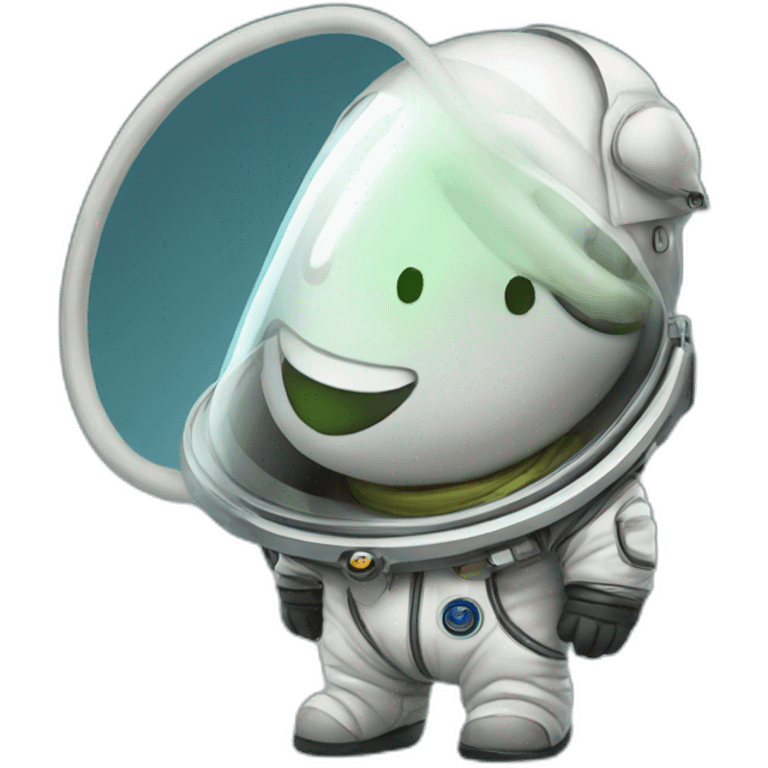 worm in a spacesuit emoji