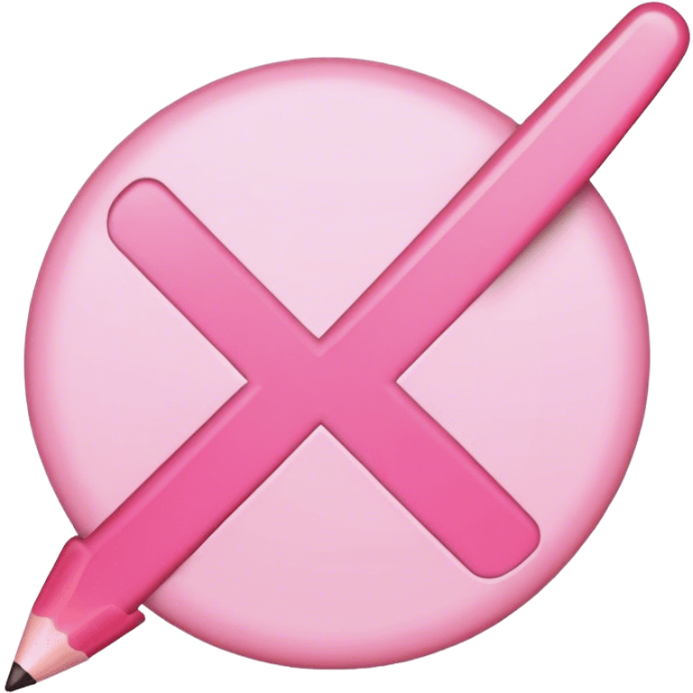 Light pink check mark,tick emoji