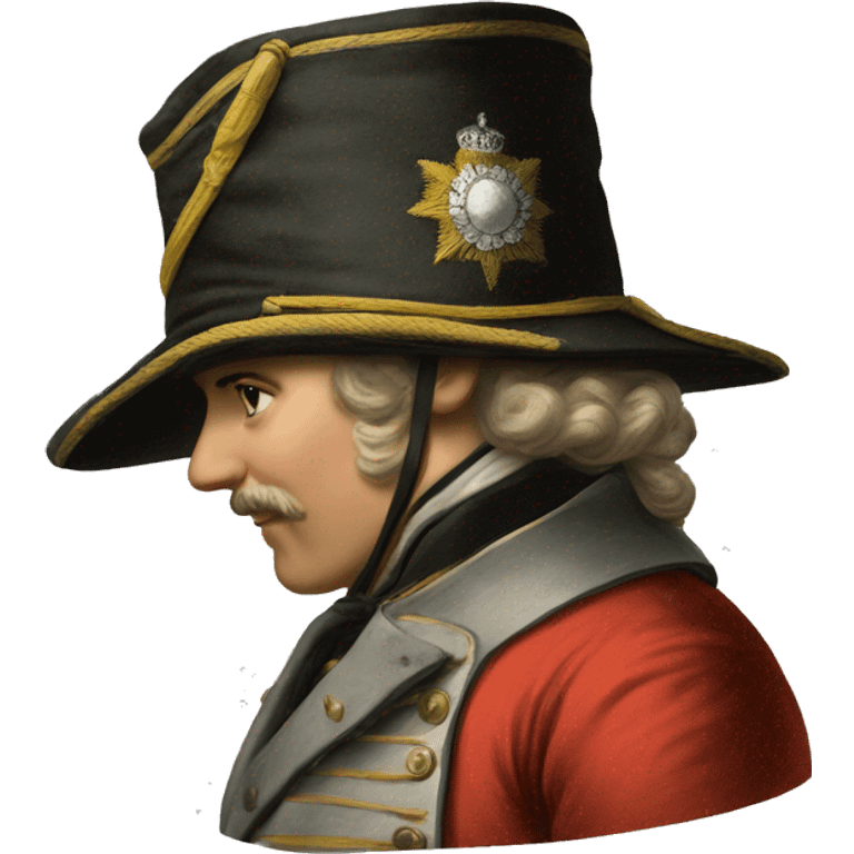 military hat 19 century emoji