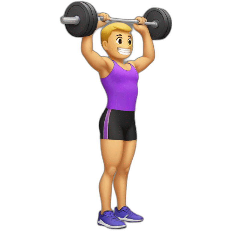 Weightlifting  emoji