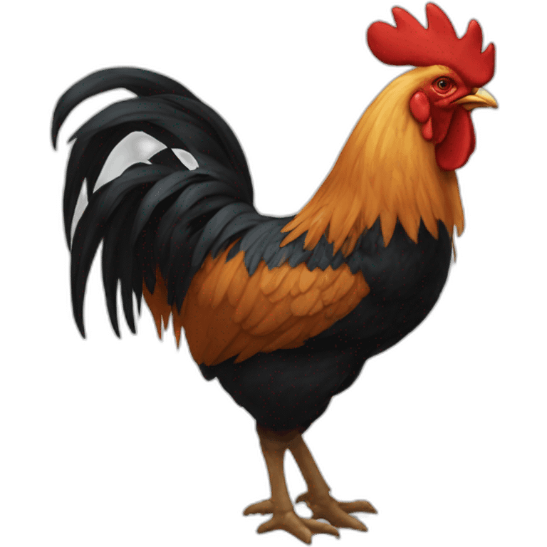 I MEANT ROOSTER U BAD AI emoji