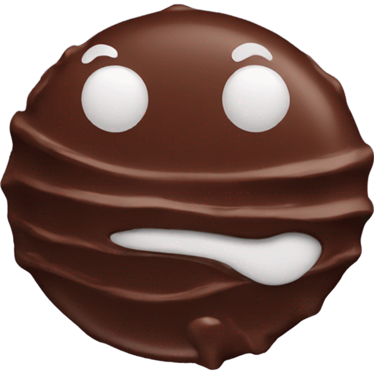 chocolate candy emoji