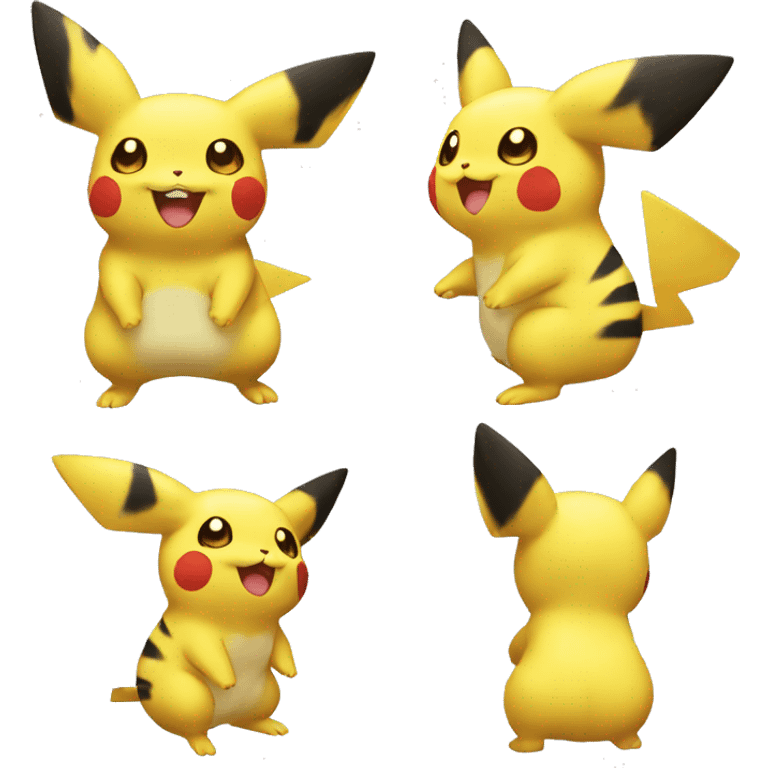 Pikatchu pluer de rire emoji