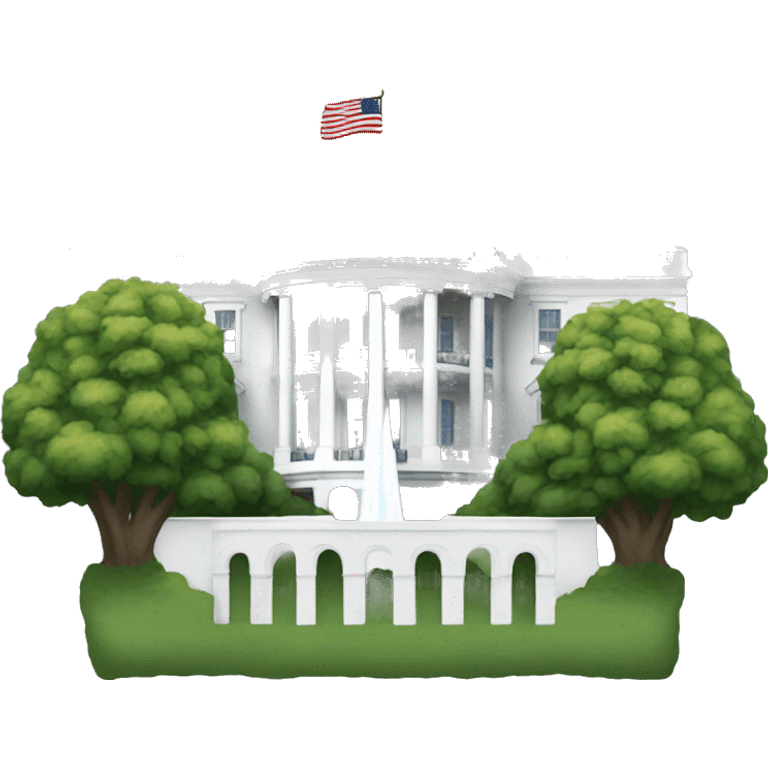 the white house emoji