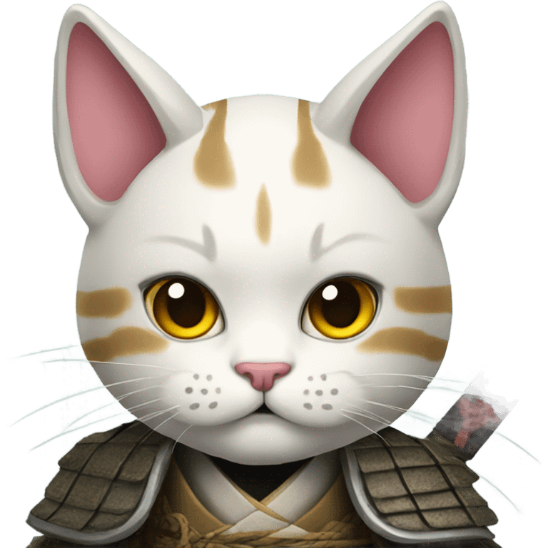 Samurai cat emoji