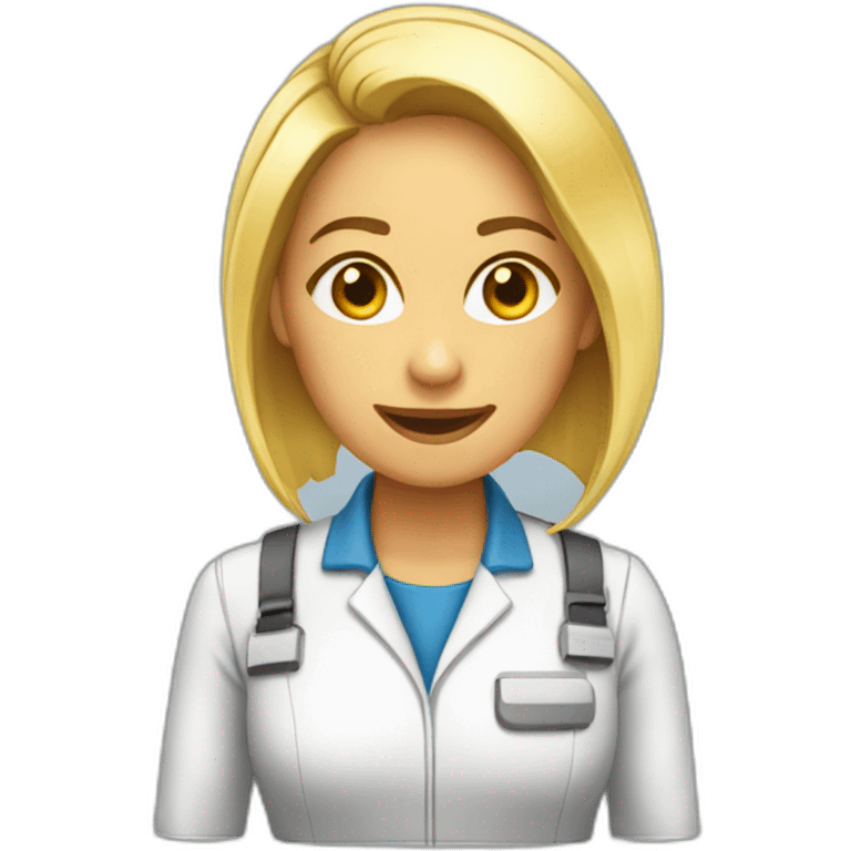 travailler ordinateur femme emoji