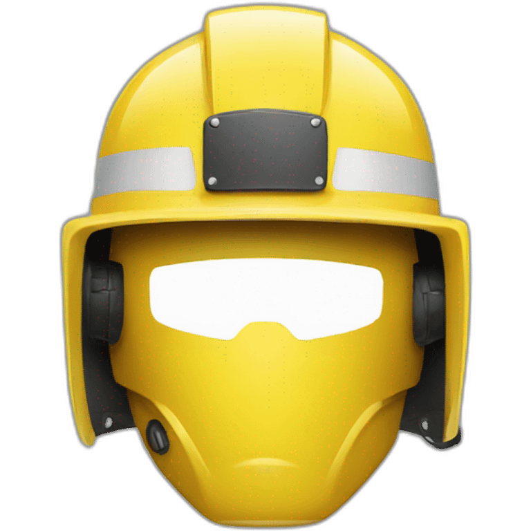 yellow constructioion helmet emoji