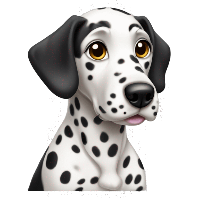 A Dalmatian puppy  emoji