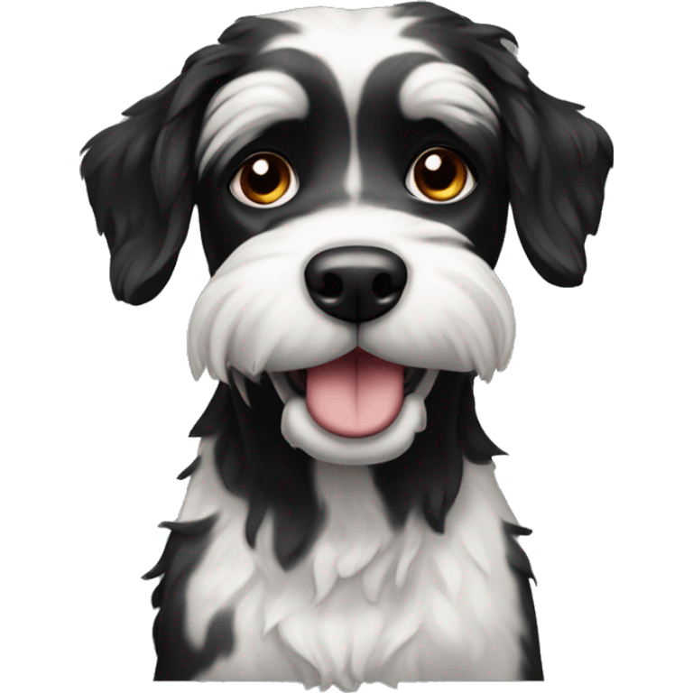 bolonka zvetna dog black emoji