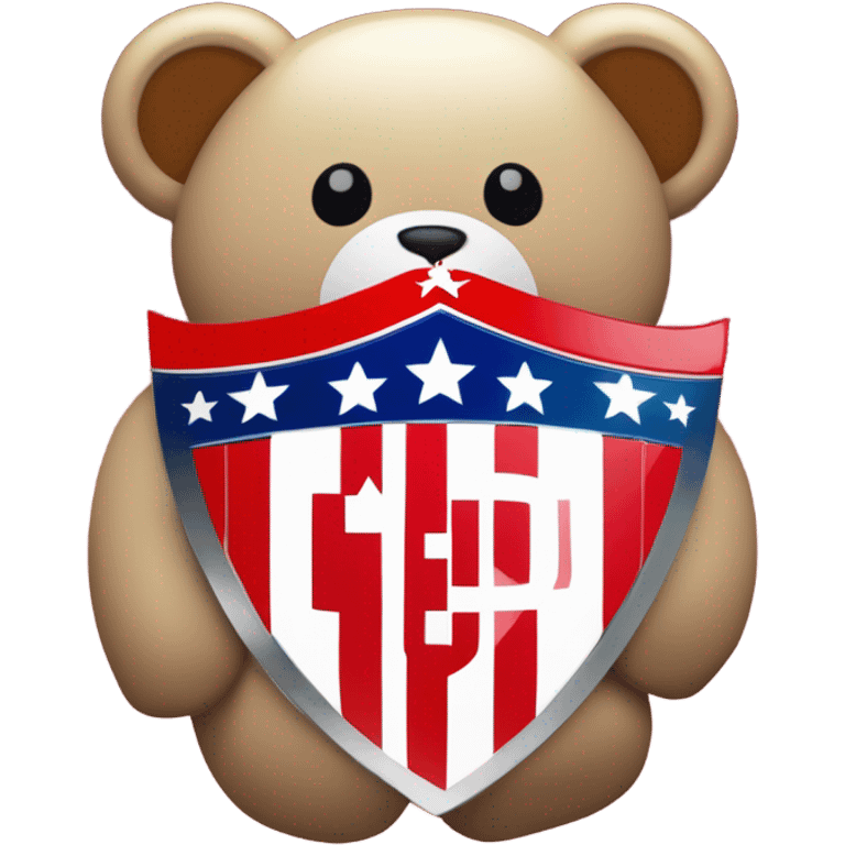 Escudo atlético de Madrid  emoji