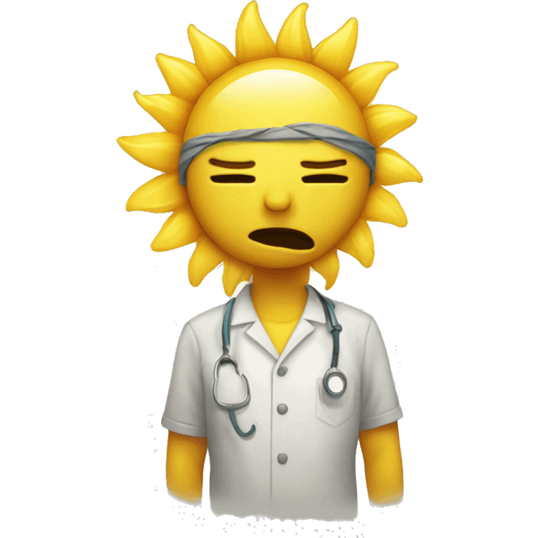 sick sunshine emoji