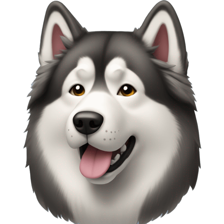 Alaskan malamute dog emoji