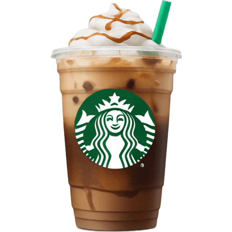 starbucks iced coffee  emoji