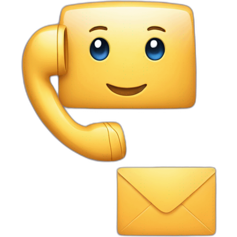 email et telephone emoji