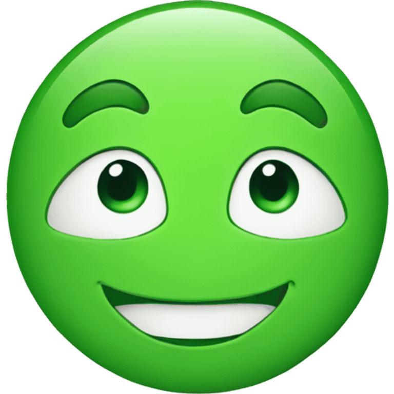 green happy emoji emoji