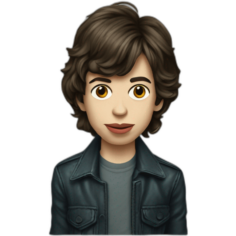 Young Mick Jagger emoji