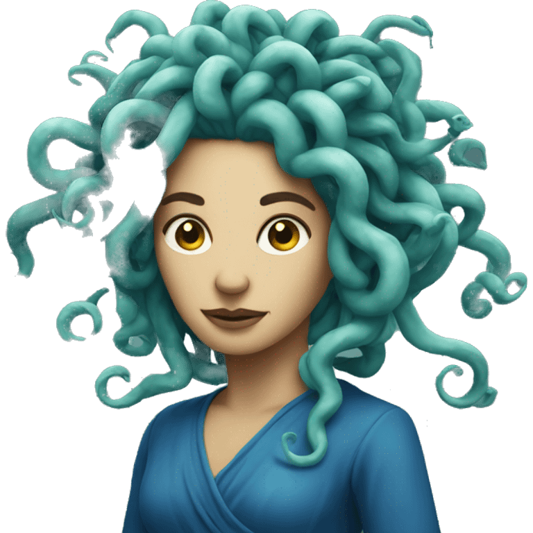 Blue Medusa emoji