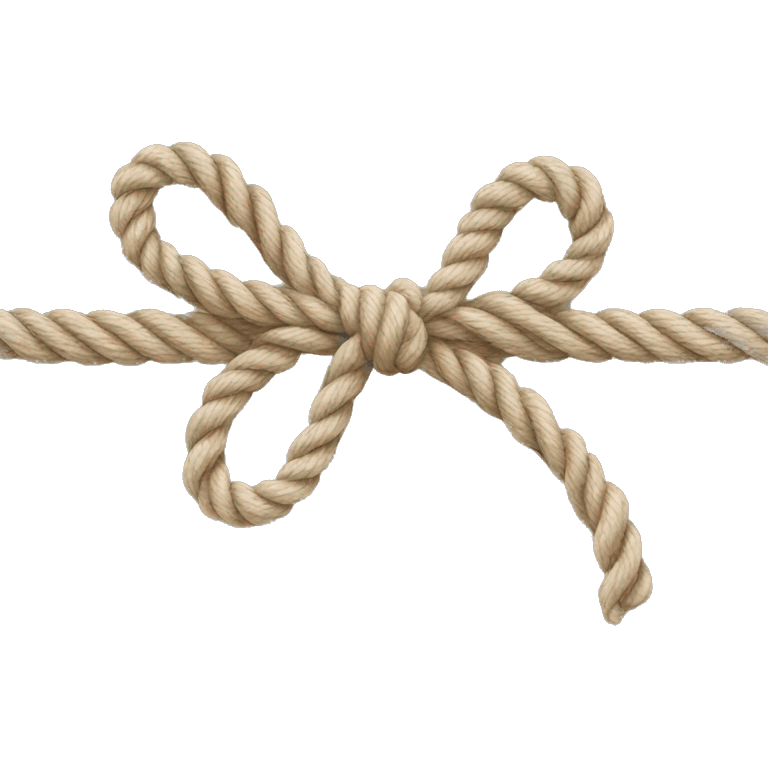 bow made of rope emoji