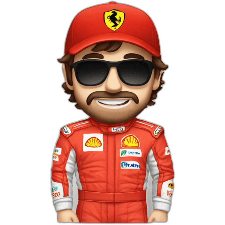 Fernando alonso ferrari emoji