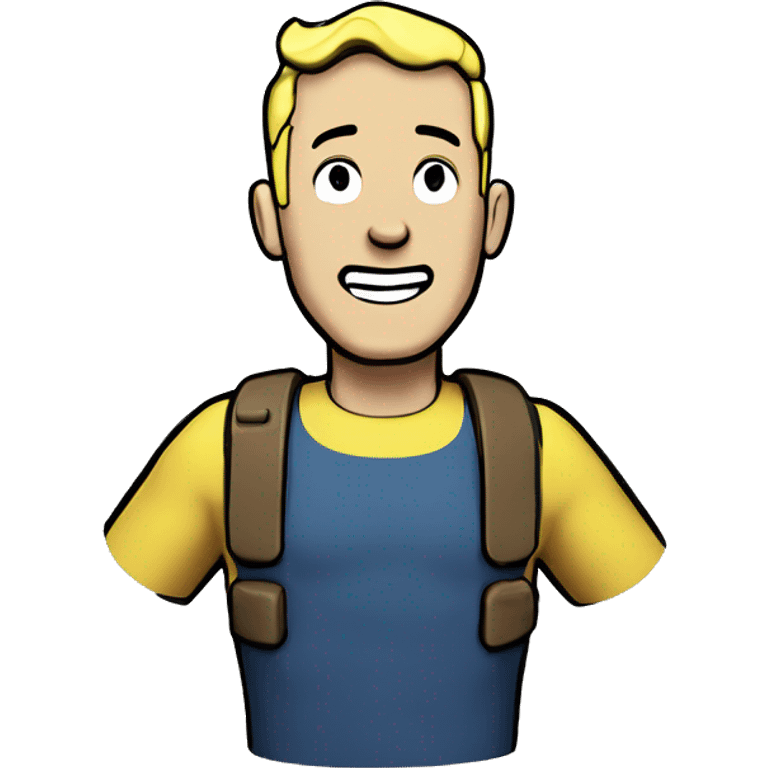 vault boy from fallout emoji