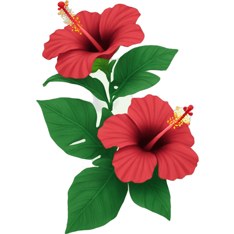 hibiscus emoji