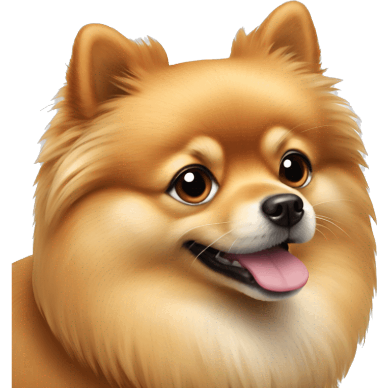 Pomeranian dog emoji