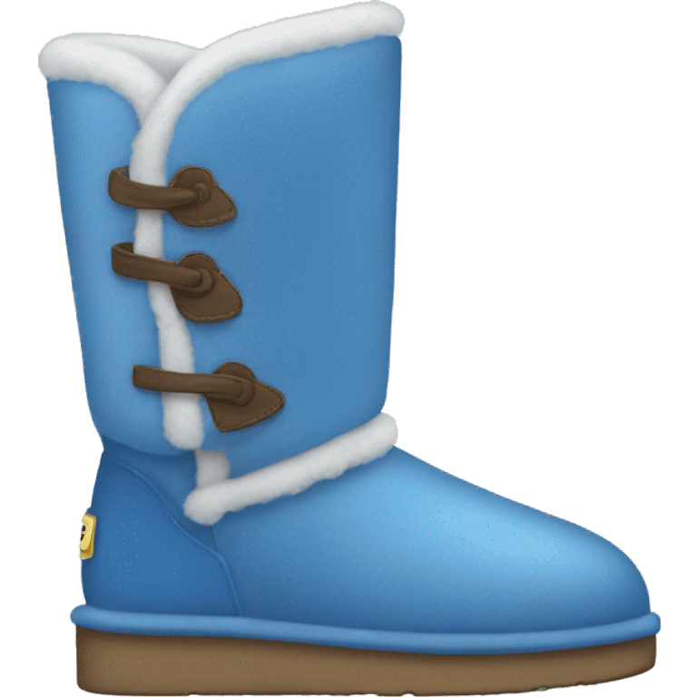  Blue uggs emoji