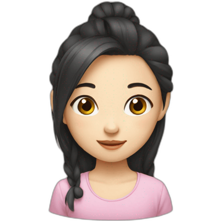 cute asian girl emoji