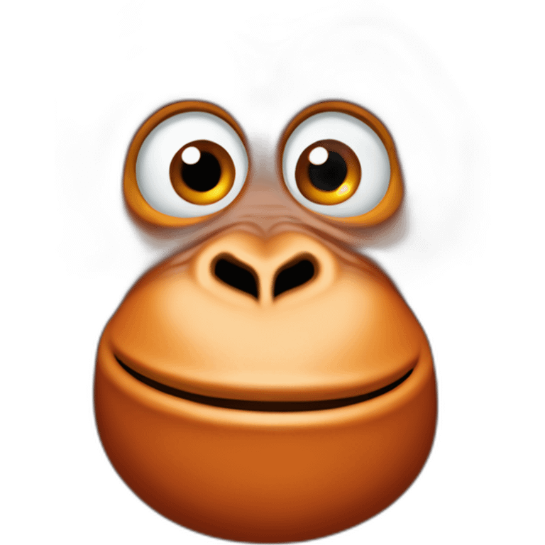 orangutan Chupa Chups emoji