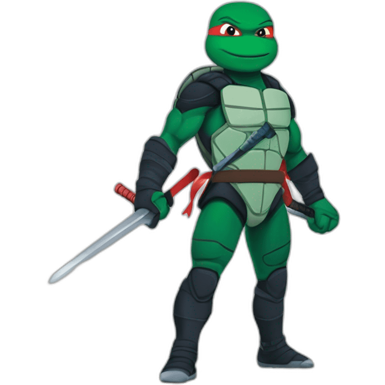 Ninja Turtle Kilian Mbappé emoji