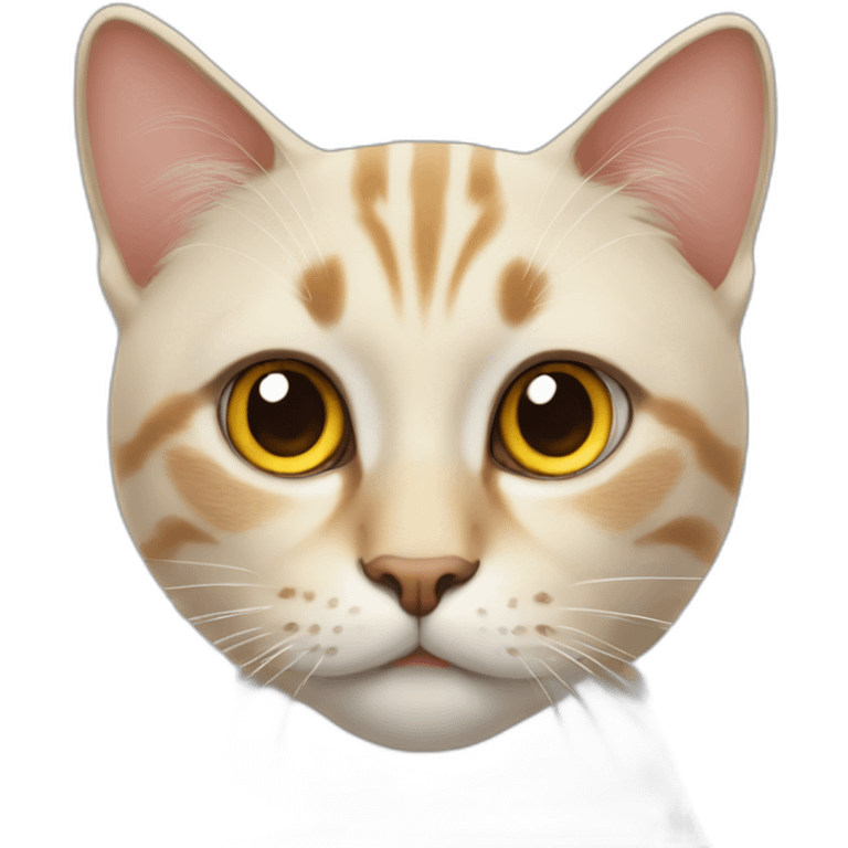 A cat very surprising emoji