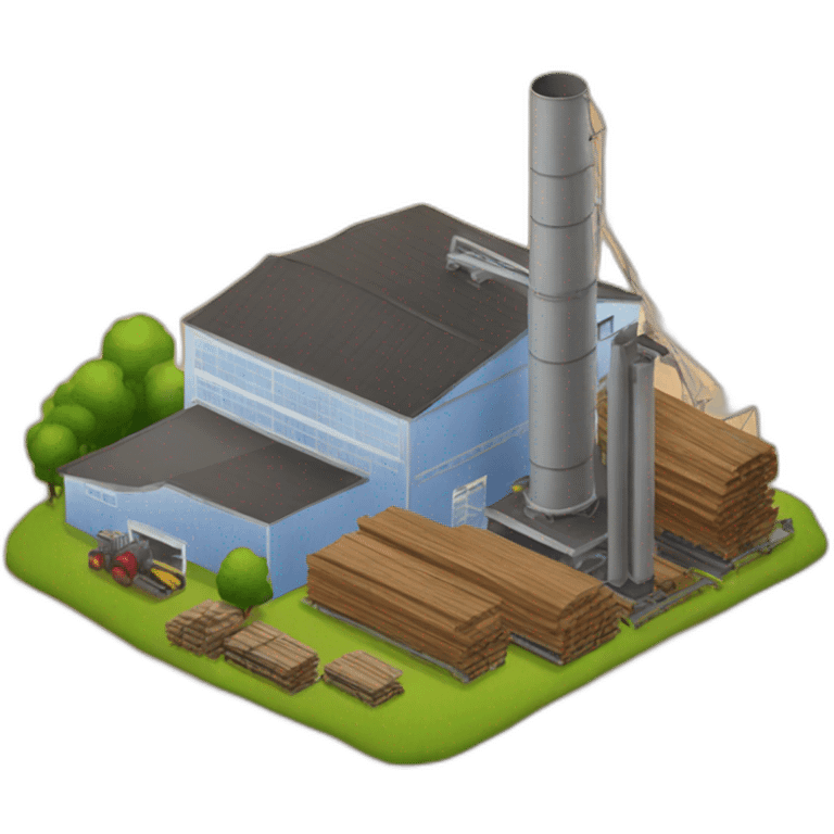 modern lumber factory emoji