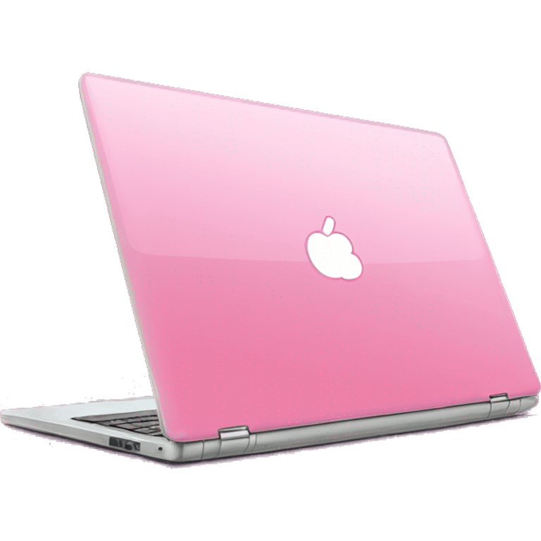 sparkling pink laptop emoji