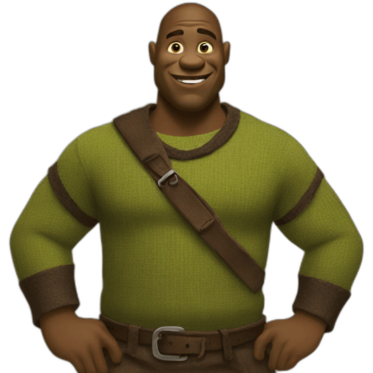 black-shrek emoji